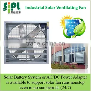 Industrial Negative Pressure Type Ventilation Wall Fan Solar Powered thumbnail-1