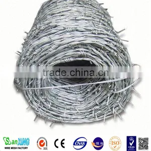 12 Gauge Barbed Wire Coil Type Galvanized Barbed Wire thumbnail-5