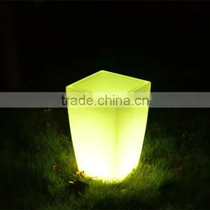 High Qualtiy LED Decorative Indoor Flower Pot Christmas Decor Planter thumbnail-4