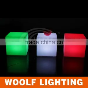 30CM RGB Color Change Party Led Cube Chair Lighting thumbnail-4