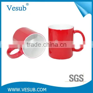 Ceramic Drinking Water Heat Sensitive Temperature Color Changing Mug thumbnail-2