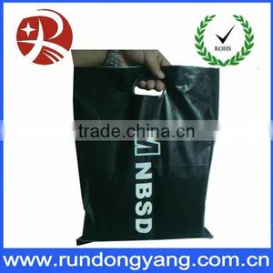 Custom Printed Wholesales Plastic Die Cut Shopping Bag thumbnail-1