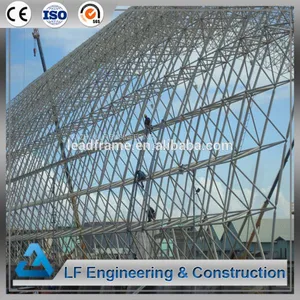 Longitudinal Coal Storage Shed With Light Space Frame Structure thumbnail-4