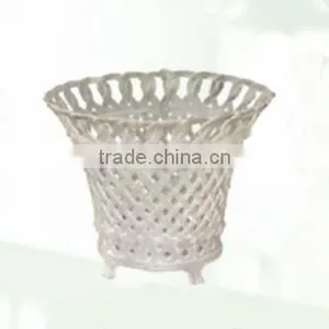 Trade Assurance Garden Cast Iron Antique Flower Basket thumbnail-4