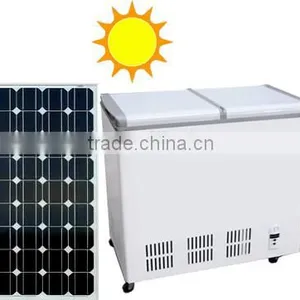 188L Solar DC Compressor Double Cabinet Chest Freezer thumbnail-1