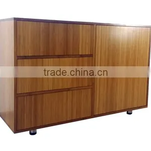Solid Bamboo Furniture Sideboard Storage Cabinet thumbnail-1