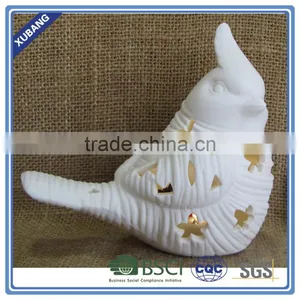 Christmas Love Bird Led Light Ceramic Bird Decor thumbnail-5