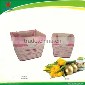Weaving Rattan Flower Arrangement Stands thumbnail-1