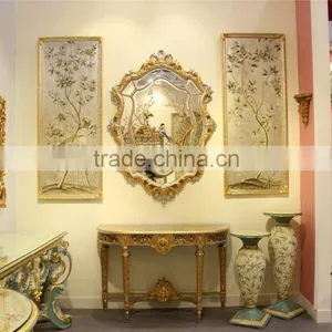 Art Deco Hand Painted Furniture Console Table For Sale thumbnail-4