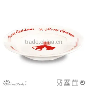 Ceramic Christmas Salad Bowl Soup Bowl thumbnail-1