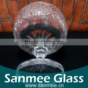 Low Price China Manufacture Cheap Goblet Shape Glass Vase thumbnail-3