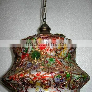Glass Hanging Lamp thumbnail-1