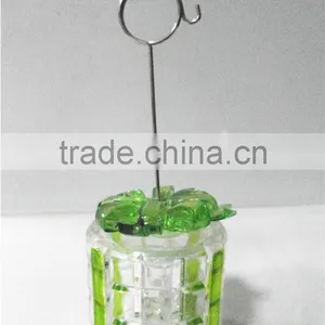 High Quality Hot Sale Acrylic Led Christmas Decor Name Card Holder With Mini Gift Box thumbnail-1