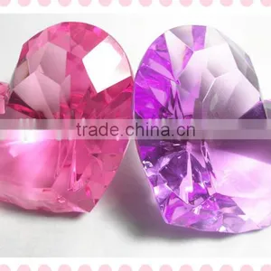 2016 New Style Clear Red Crystal for Valentines Gift With Heart Acrylic thumbnail-2