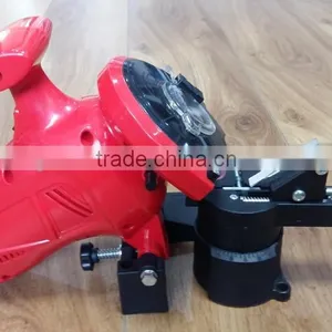 Hot Selling 100mm 250W Plastic Base Power Chainsaw Sharpener Grinder Electric Chainsaw Sharpening Machine thumbnail-1