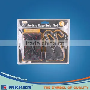 2PC Ratcheting Rope Hoist Set thumbnail-1
