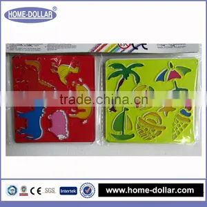 Preschool Play Equipment Non-toxic Baby Play Animals Children School Toys Flexible Puzzle Game Plastic Ruler Manufacturer thumbnail-4