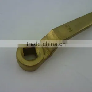 Valve Square Driver, Al-copper Alloy Nonsparking Hardware Hand Safety Non Spark Tools China Tools Spanners Nonmagnetic Wrench thumbnail-1