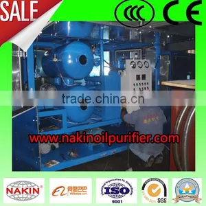 High Quality Nakin ZYD Double Stages Vacuum Lubricating Oil Purifier / Oil Treated Machine thumbnail-1