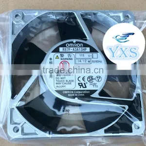 R87F-A3A13HP AC115V 12CM Aluminum Frame AC Fan 50HZ/60HZ 14/12W 2P thumbnail-1