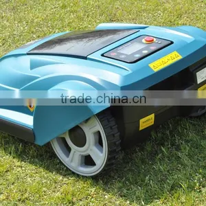 LCD Display Function Ultrasonic Automatic Robot Lawn Mower thumbnail-1