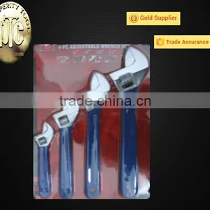 4pc Adjustable Wrench Set thumbnail-1