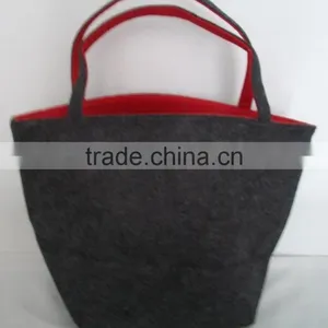High Quality Custom 100% Wool Felt Tote Bag thumbnail-3