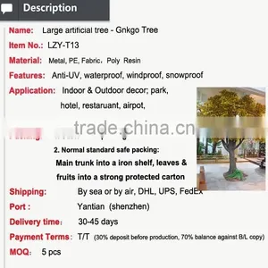 Imitation Large Artificial Decorative Tree Artificial Banyan Tree thumbnail-2