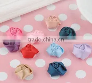 Satin Rose Flower for Shoes thumbnail-1