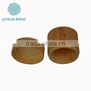 Handmade Round Wooden Tea Box Supplier thumbnail-5
