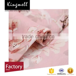Custom Digital Printed Silk Linen Blend Fabric China Wholesale thumbnail-2