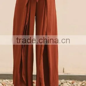 Crepe Loose Summer New Fashion Design Pants for Women thumbnail-3