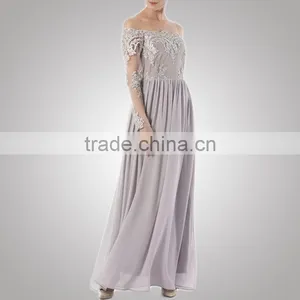 Latest Design Fashionable Preppy Style Evening Dress Long Sleeve Women For Youth thumbnail-5