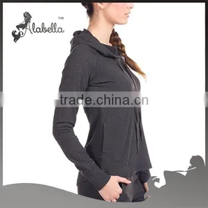 Womens Plain Pullover Hoodie Warm Hoodies Sweatshirt Workout Winter Casual Top thumbnail-2