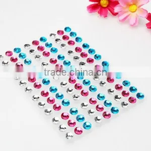 Bling Bling Metal Stone Crystal Diamond Sticker Sheet thumbnail-4