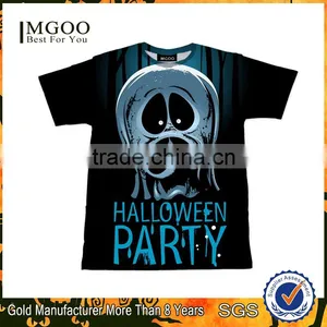 2016 MGOO Custom Digital Printing Clothes Halloween Christmas Design T-shirt Sublimation Printing Tshirt With Sexy Photo thumbnail-2