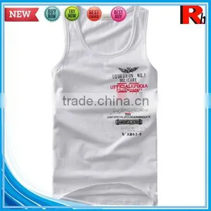 China Custom Wholesale Racer Back Men Tank Tops in Bulk thumbnail-5