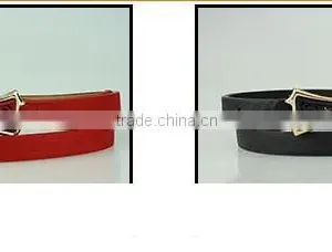 MOQ 1pc High Quality Shinny 14 Different Colors Beautiful Metal Buckle Cheap Price Belt for Women Belt Cummerbund thumbnail-4