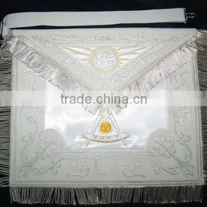 Past Master Masonic Apron,Masonic Embroidered Apron thumbnail-1