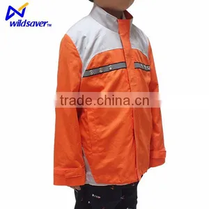 High Visibility LED Glowing Traffic Roadway Safety Kid Jacket thumbnail-6