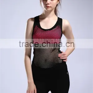 Hot Sale Custom Sport Crop Tops Training Singlet Lightweight Womens Gym Vest thumbnail-2