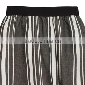Wholesale Children's Clothes Organic Baby Pants Kids Striped Trousers Black Boys Jogger Pants thumbnail-2