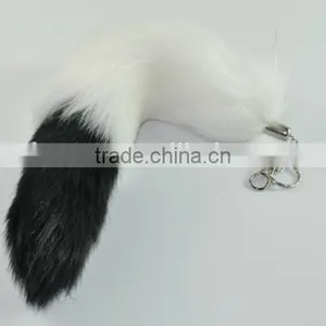 Wholesale Supply of Simulation Hair Tail Tail Coat Tail Coat High-grade Artificial Fur Fox Tail thumbnail-1