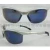 UV Protective Bicolor Sport Racing Sunglasses Eyewear With Blue Lens thumbnail-1