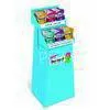 Glossy / Matt Lamination Blue Cardboard Dump Bins , Cardboard Recycling Bins For Magazine thumbnail-1