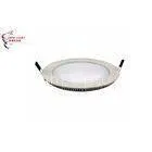 Brightness Recessed 9 Watt Round LED Panel Light Nature White For Office thumbnail-1