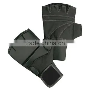 2016 New Arrival MMA Genuine Leather MMA Gloves thumbnail-1