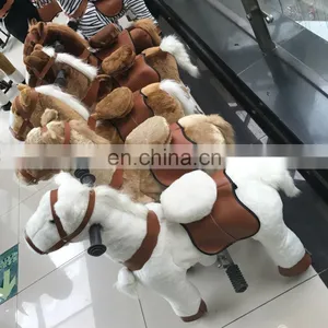 HI Kids Horse Riding Toy Walking Mechanical Horses for Sale thumbnail-2