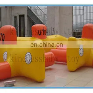 2016 Outdoor Games Inflatable Aqua Teeterboard,inflatable Water Totter,floating Inflatable Water Toys for Sale thumbnail-3
