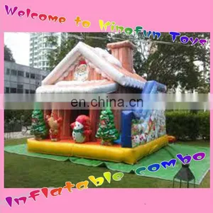 Christmas Inflatable Bounce House Combo thumbnail-1